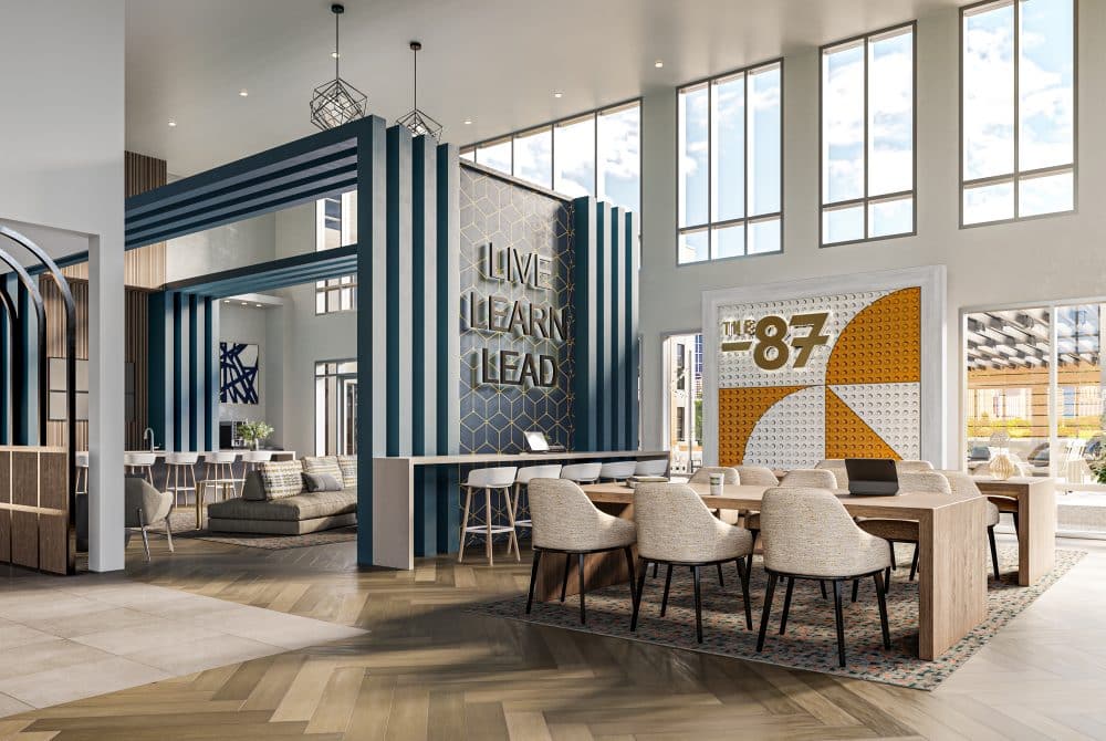 The 87 Social Lounge Rendering