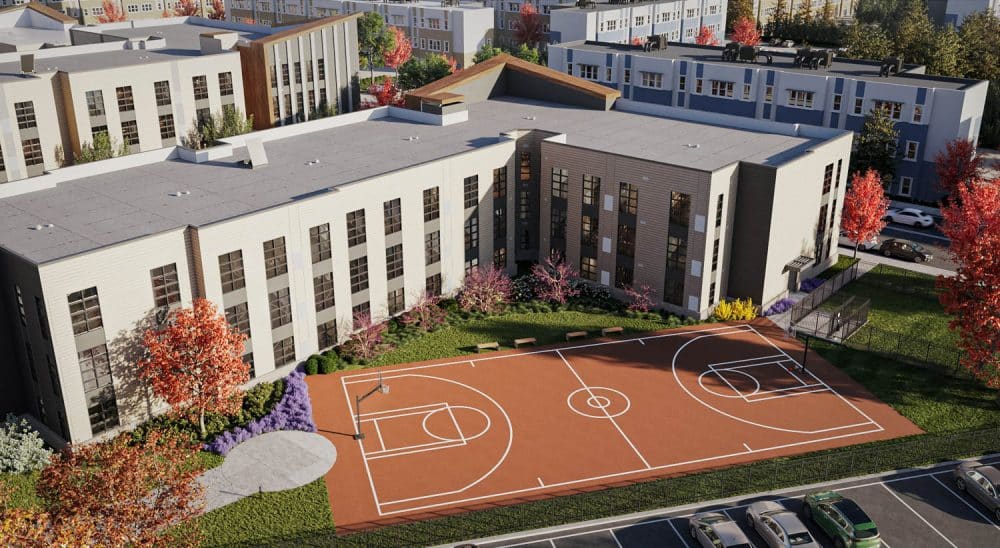 the87 leaseleads image 8 basket ball court at South Bend Apartments The 87